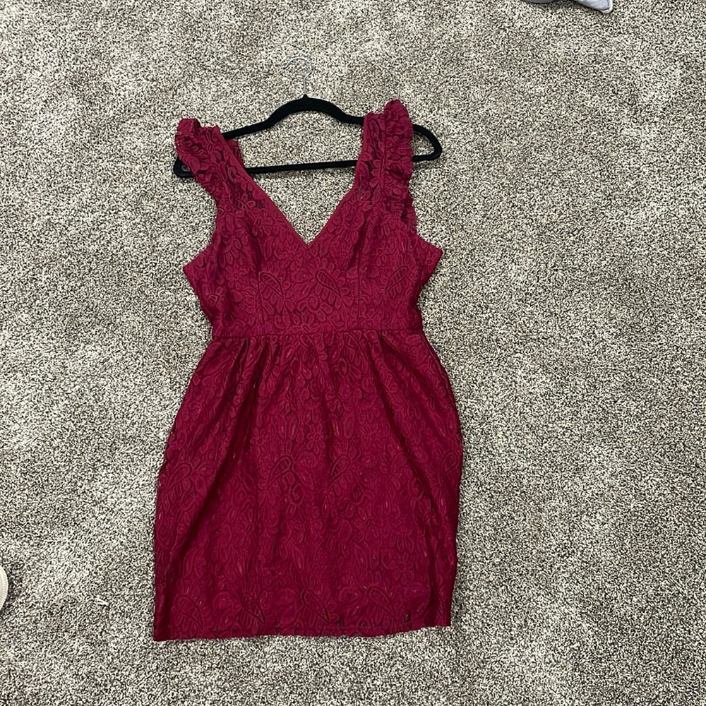 Laced Red dress